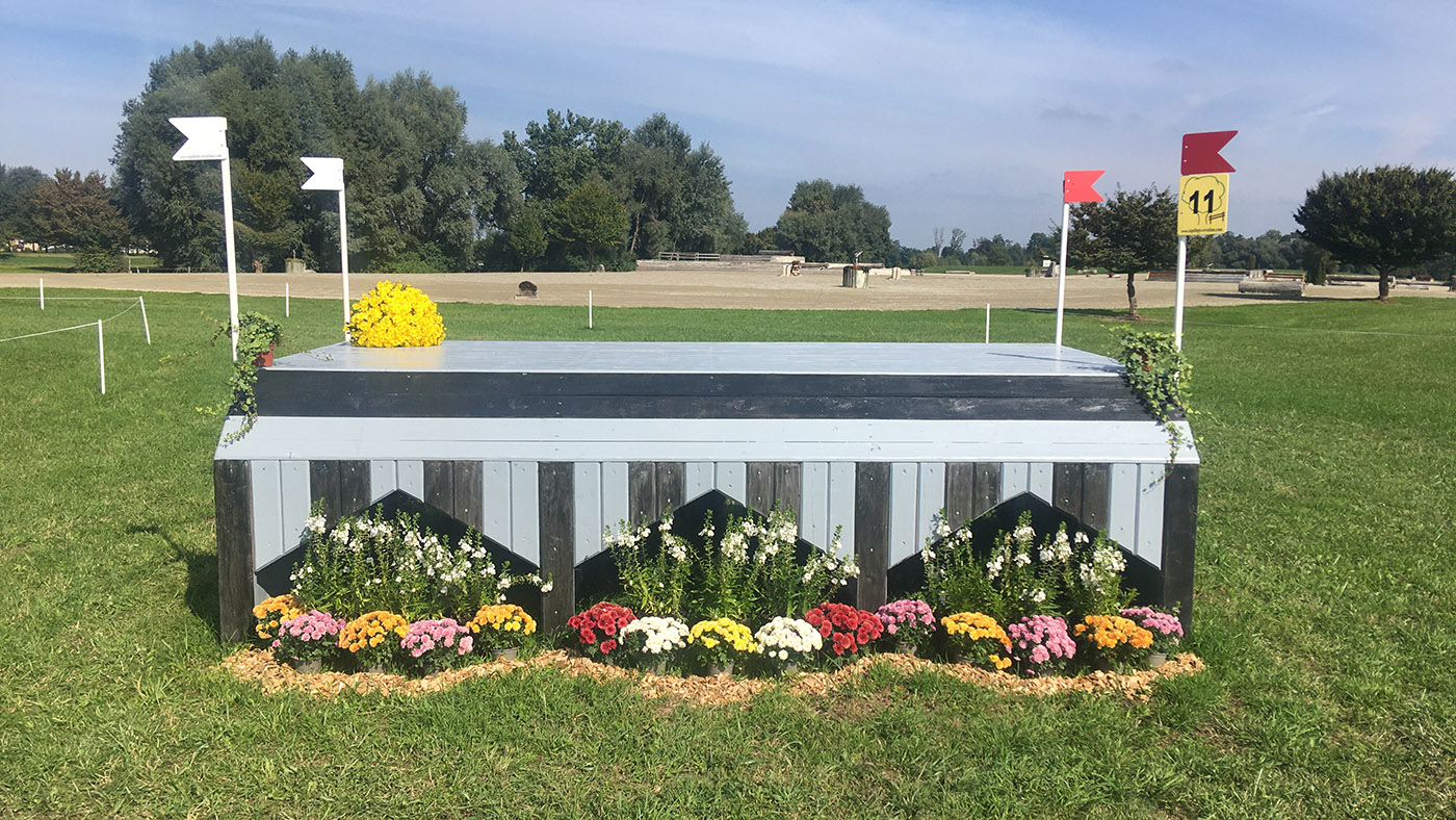 European Eventing Championships cross-country course 2021: fence 11