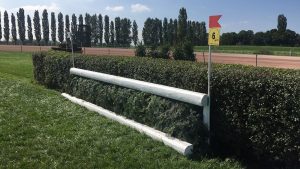 European Eventing Championships cross-country course: fence 6