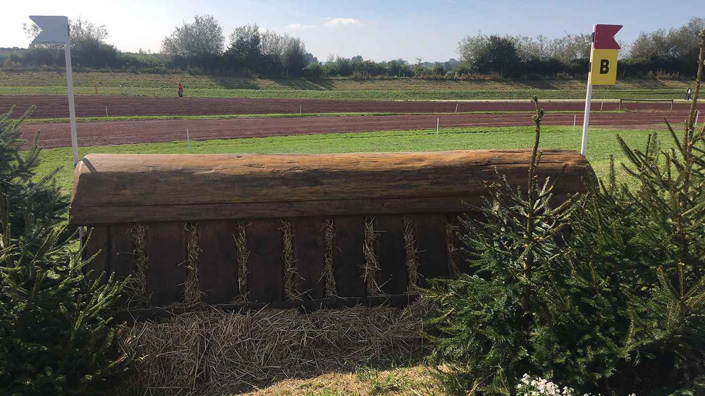 European Eventing Championships cross-country course 2021: fence 17b