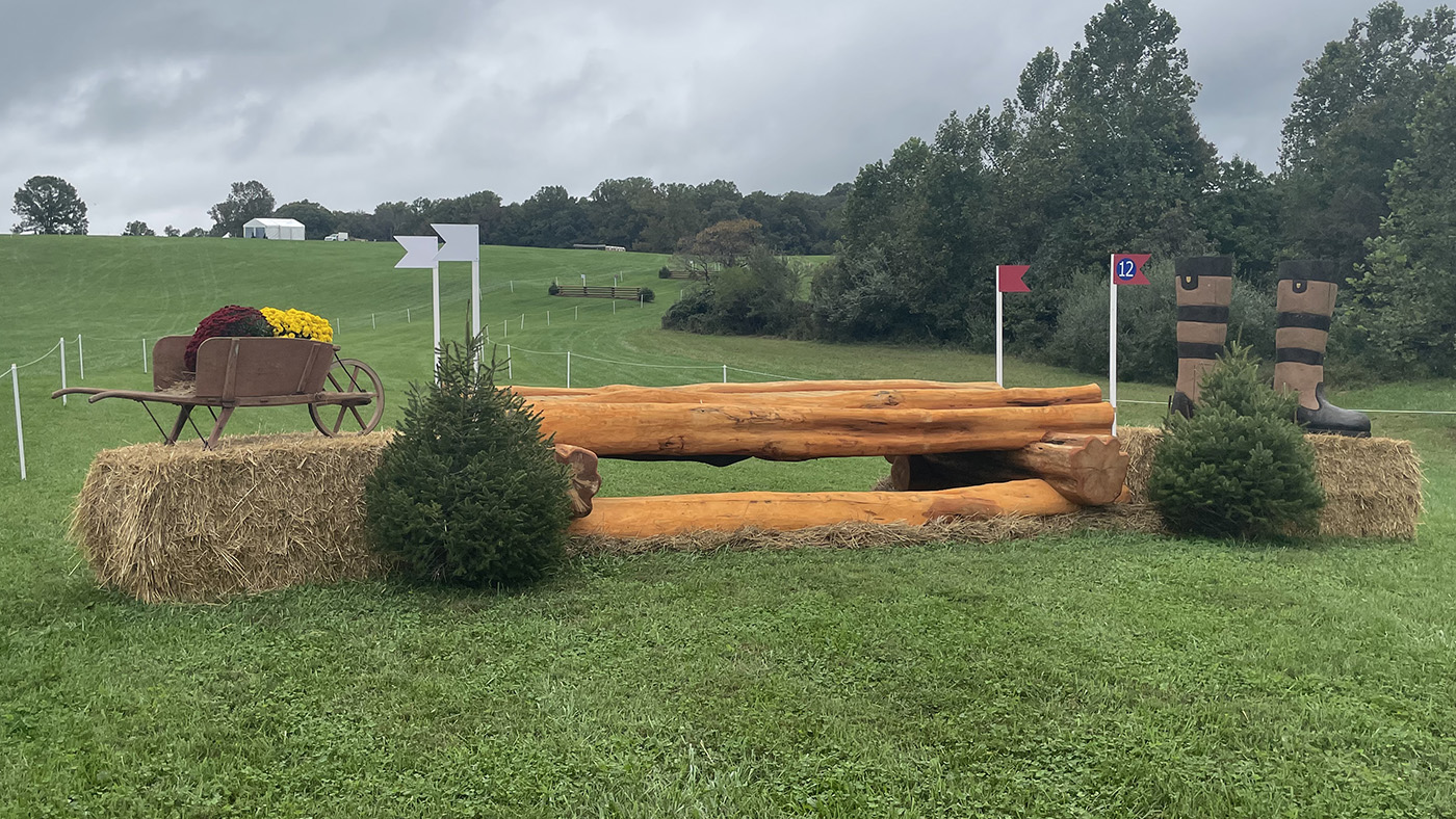Maryland 5 Star cross-country course 2021: fence 12