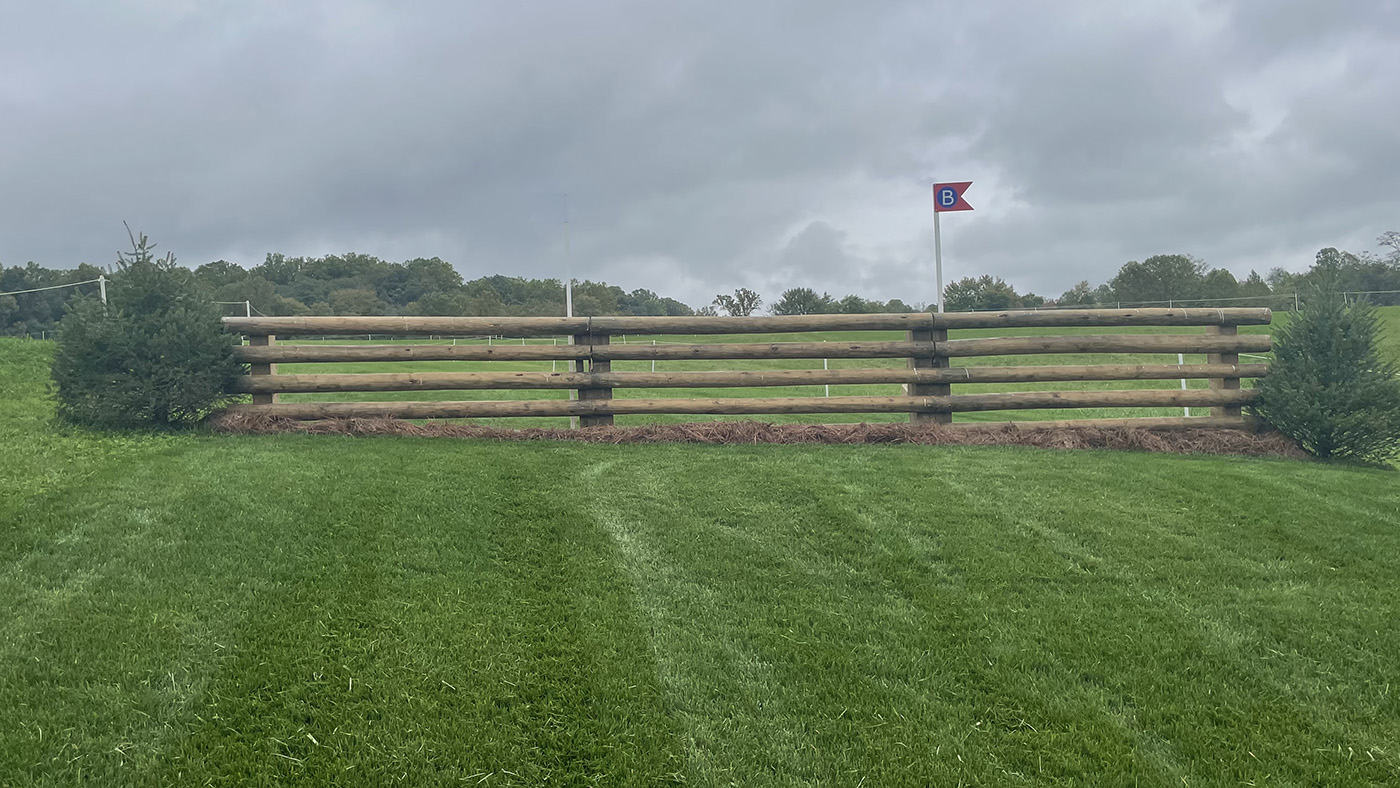 Maryland 5 Star cross-country course 2021: fence 13b