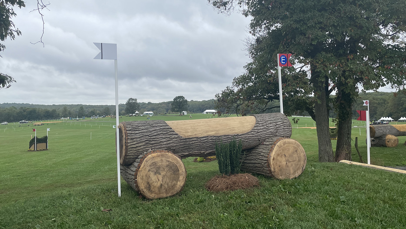 Maryland 5 Star cross-country course 2021: fence 15e