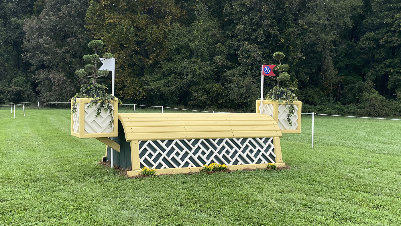 Maryland 5 Star cross-country course 2021: fence 26