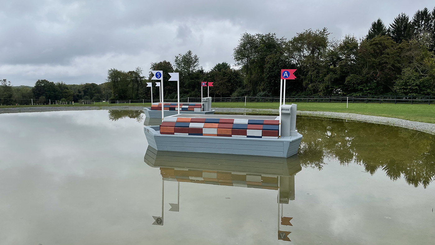 Maryland 5 Star cross-country course 2021: fence 5a