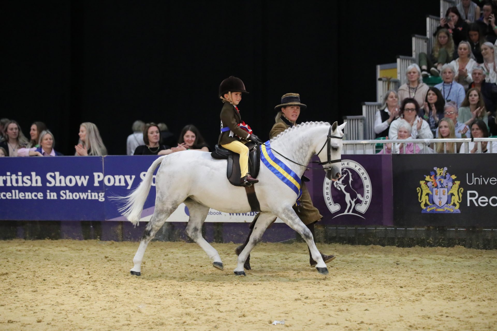 HOYS 2021 lead rein of show hunter type championship Horse & Hound