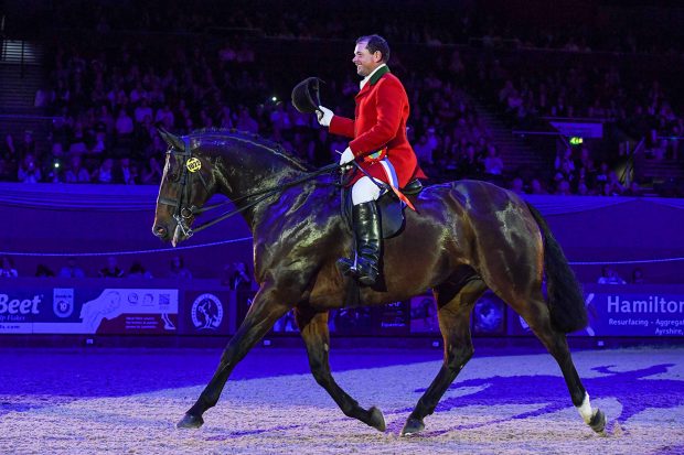 View Point and Robert Walker are hunter champions at HOYS 2021