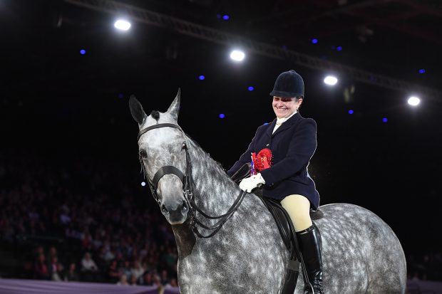 Lucy Hopkinson HOYS Search for a Star Chilly Breeze at HOYS 2021