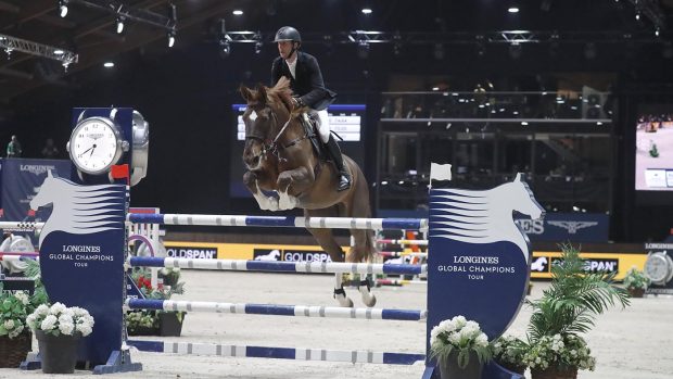 Pieter Devos on Mom's Toupie de la Roque Ph. Stefano Grasso/LGCT