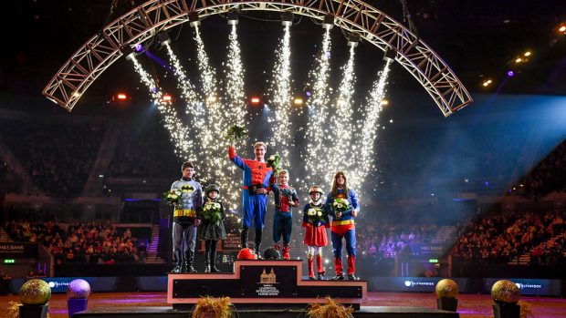 Mini major at Liverpool International Horse Show