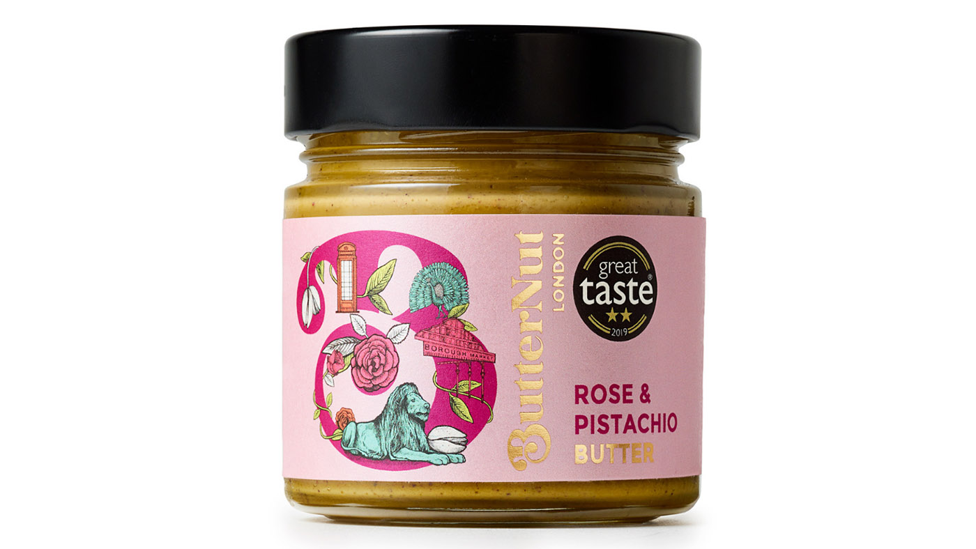 ButterNut London Rose & Pistachio butter
