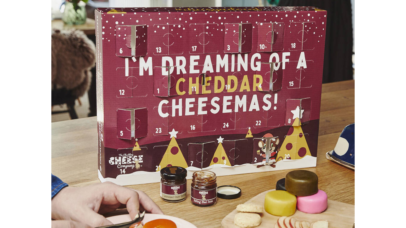 The Chuckling Cheese Company advent calendar food gifts