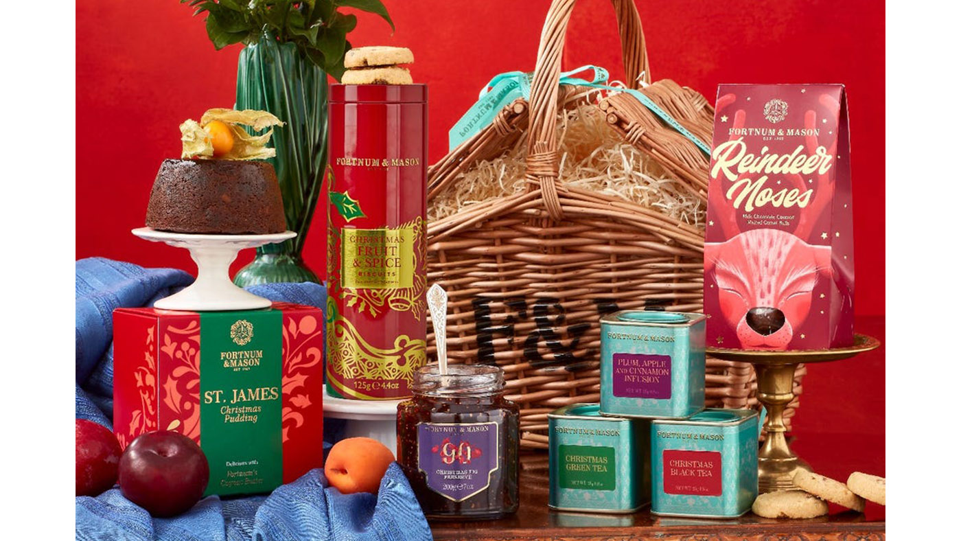 Fortnum & Mason Merrymaker’s Hamper food gifts
