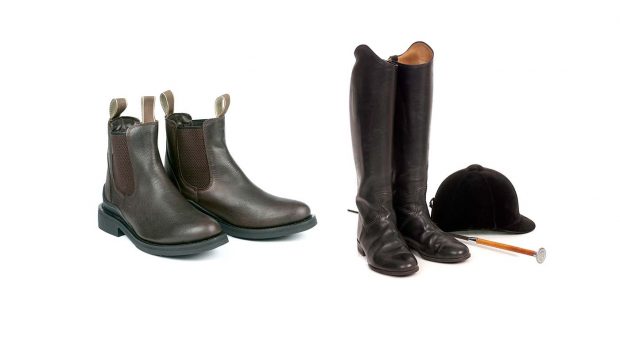 Long or short riding boots