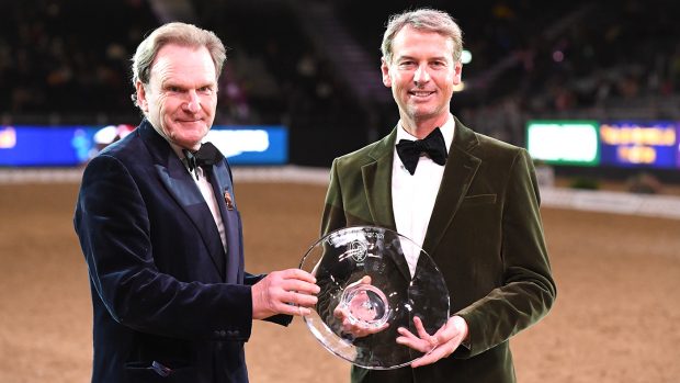 Carl Hester receives BEWA lifetime achievement award