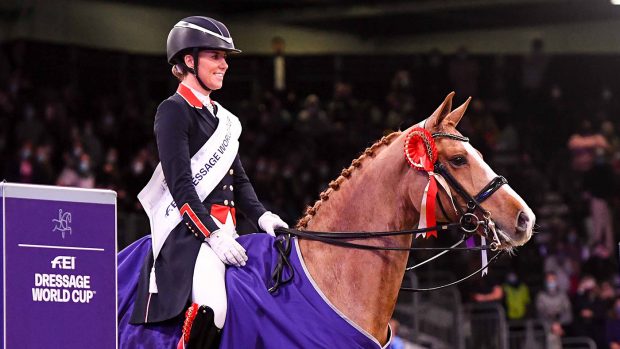 London Horse Show dressage freestyle: Charlotte Dujardin and Gio