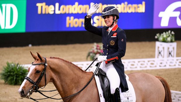 London Horse Show dressage: Charlotte Dujardin and Gio