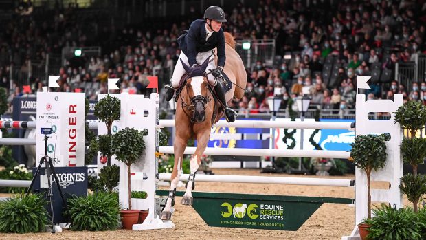 London Horse Show showjumping: Edouard Schmitz and Balenciana K take the mistletoe speed stakes