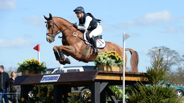 Lizzie Brown and Henton Attorney General at Belton Park in 2015 event horse