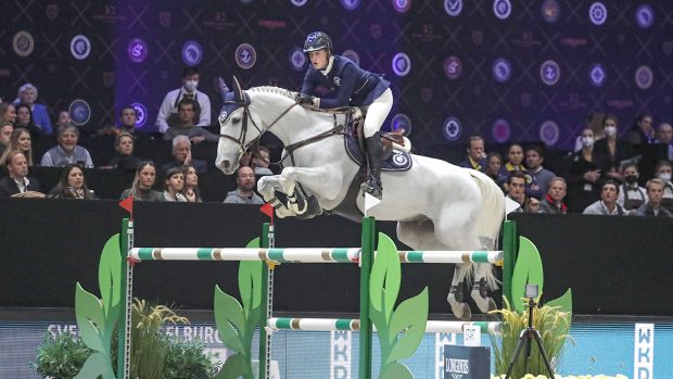 Max Wachman on Berlux Z at the Prague Playoffs