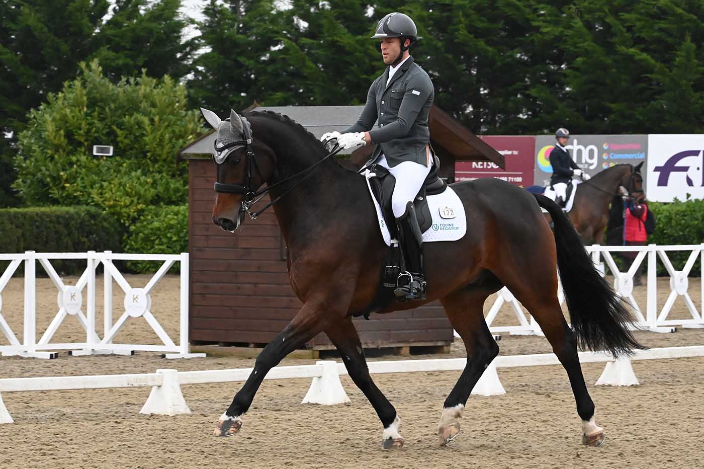 Levi Hunt riding Fandango V