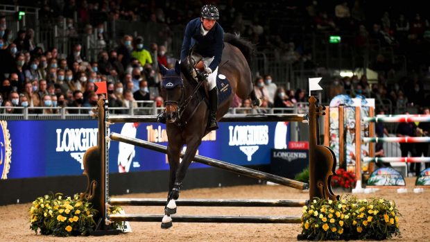 London horse show jumping, winner Martin Fuchs