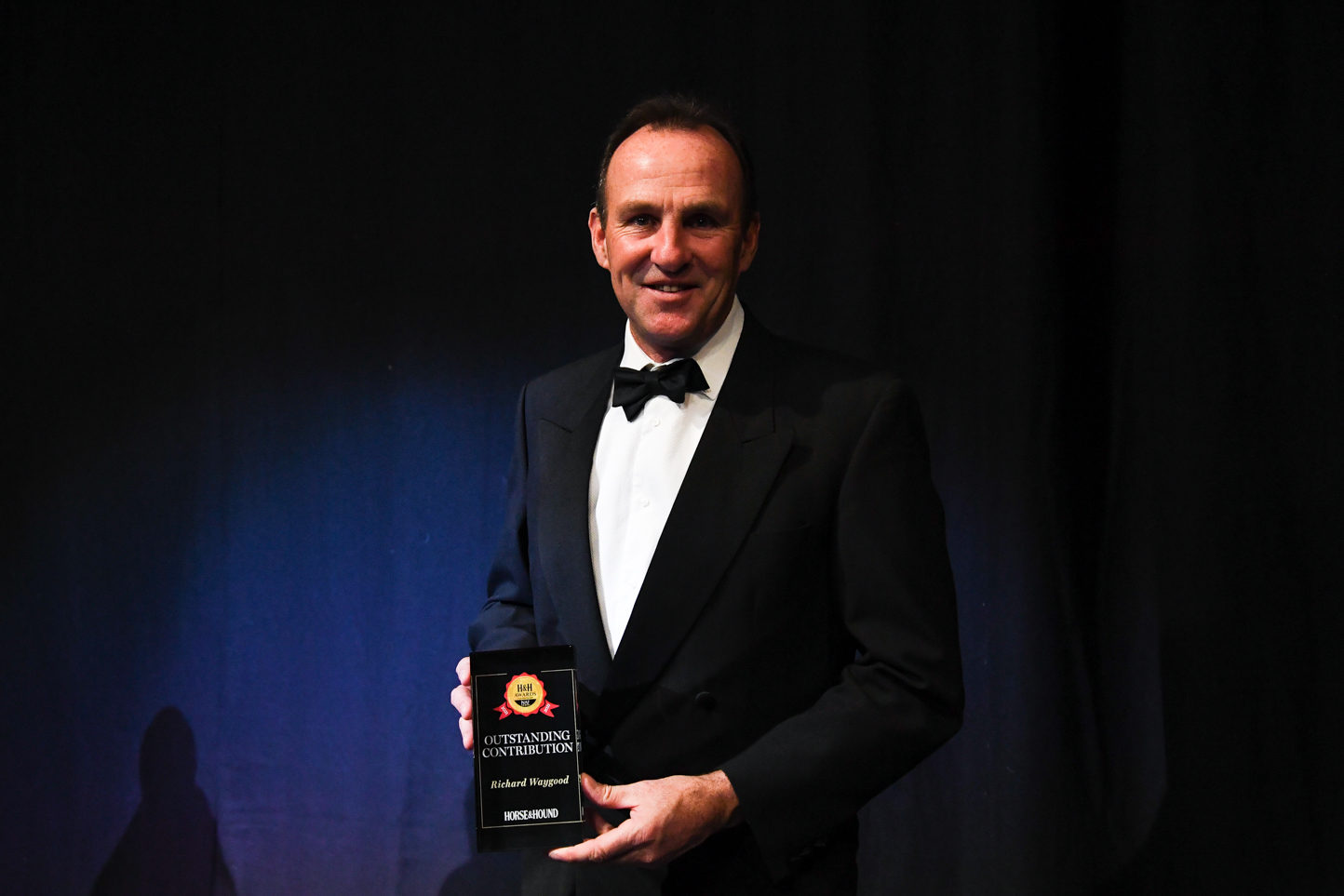 Dickie Waygood was the surprise winner of the oustanding contribution award at the 2021 Horse & Hound Awards