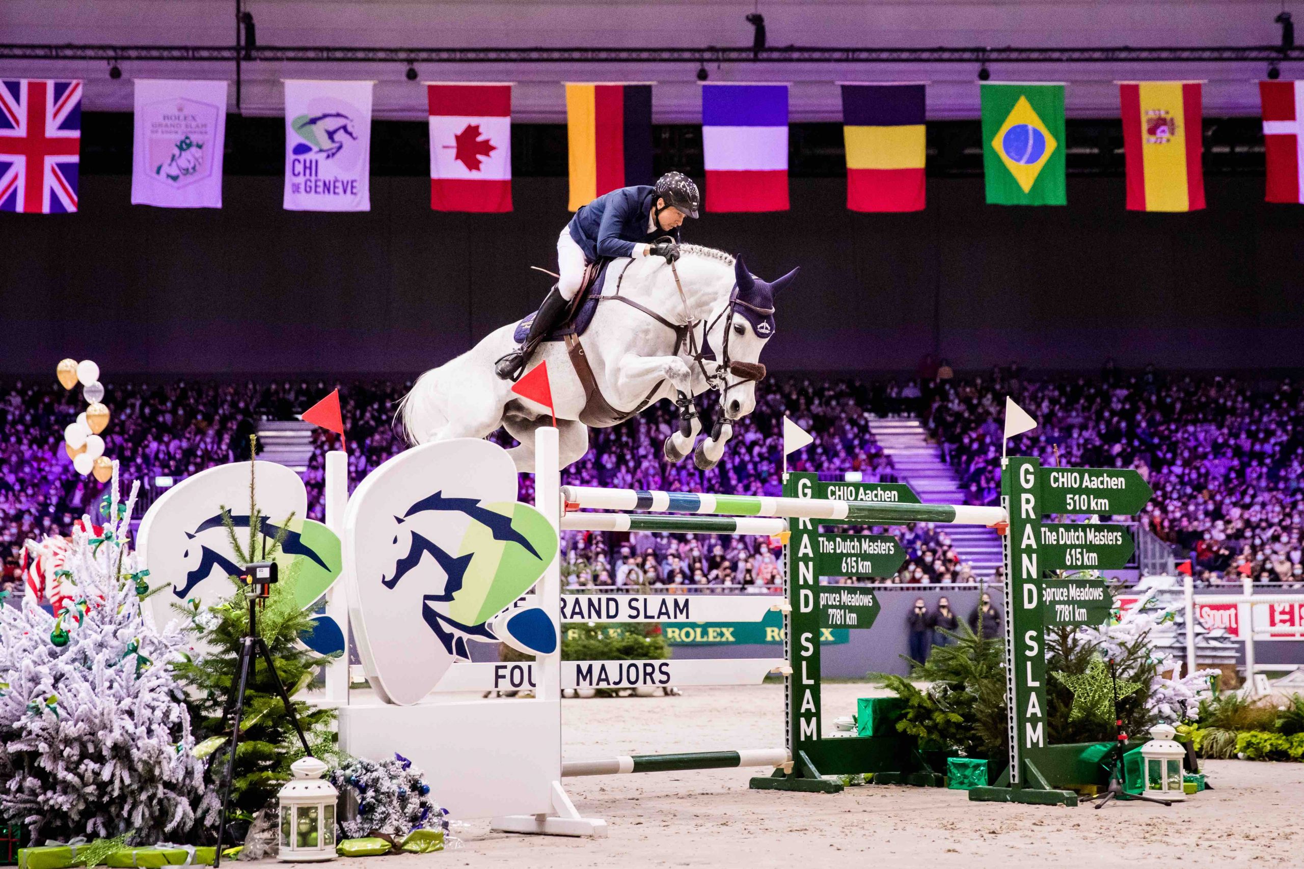 Martin Fuchs and Leone Jei win the Rolex Grand Prix in Geneva for the Rolex Grand Slam