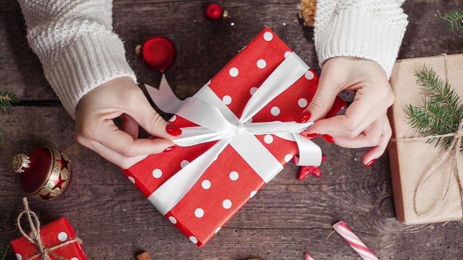 Wrapping a cheap Christmas gift