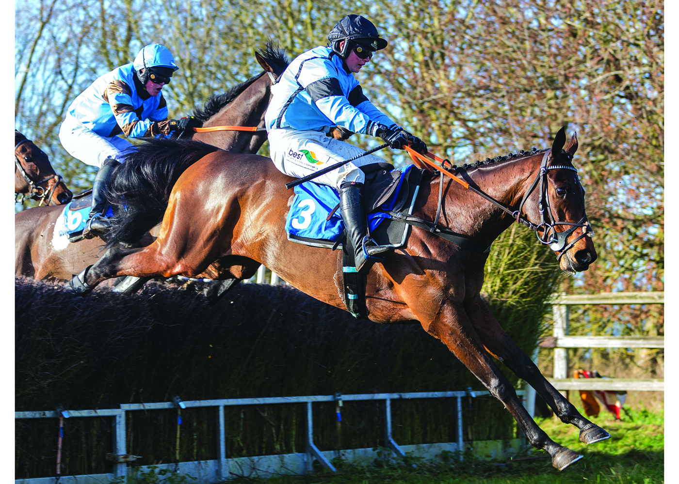 Fumet D_Oudairies - Gina Andrews (10 of 27) The Ladies Open race at the Thurlow Hunt Point to Point steeplechases at Horseheath racecourse on Friday 31st December 2021