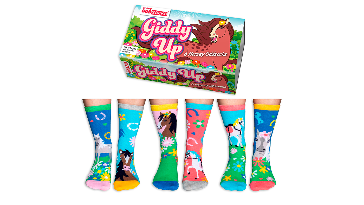 Giddy Up Odd Socks
