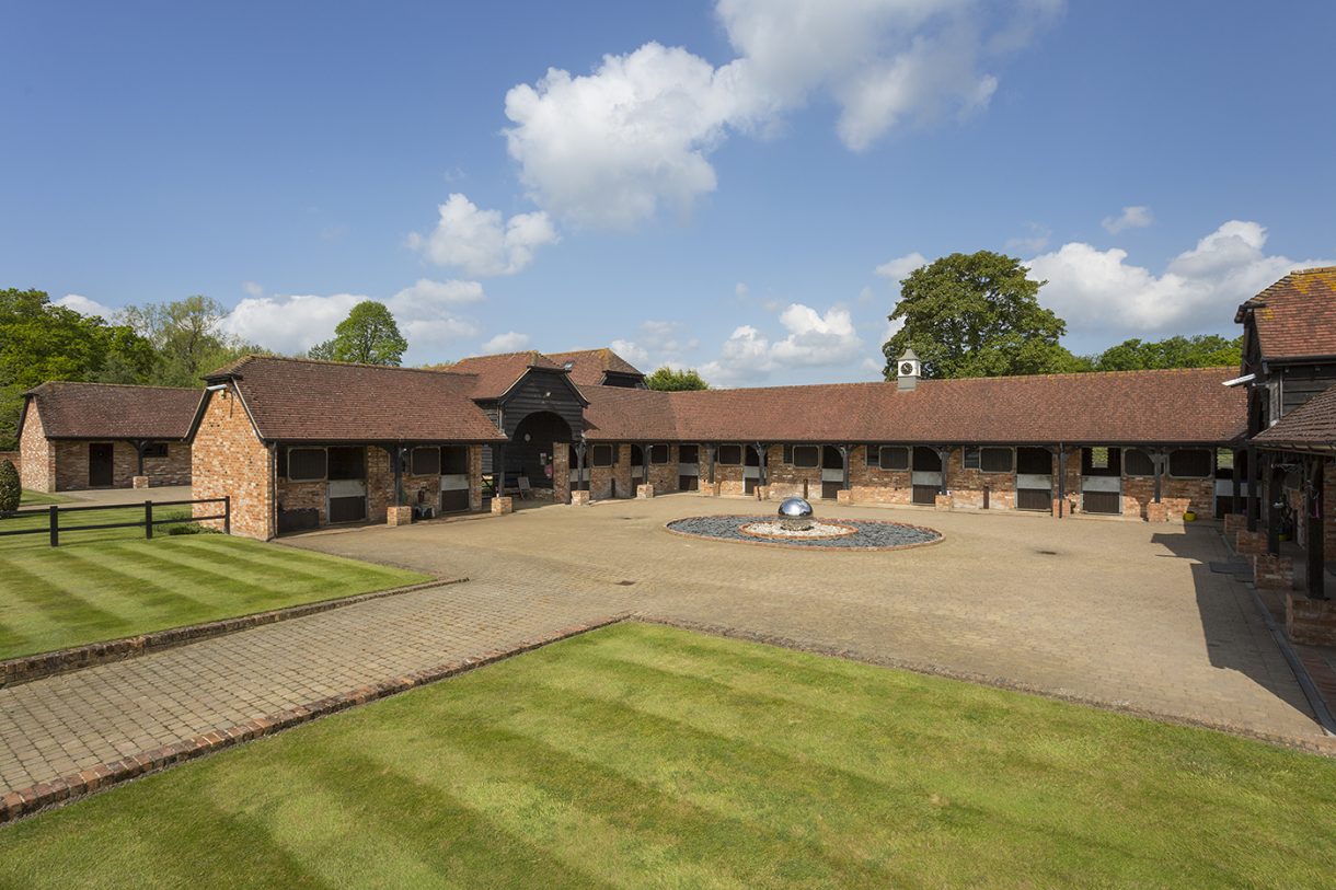 Guess the price tag on this estate complete with 26 loose boxes, 100