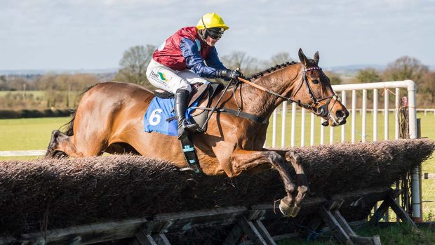 Every Minute - Gina Andrews Winners Division Two of the Maiden Race at The Kingston Blount Racing Club Point to Point Steeplechases at Kingston Blount racecourse Oxfordshire On Saturday 26th February 2022.