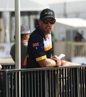 Australia's 'chef d'equipe' Todd Hinde at the Winter Equestrian Festival