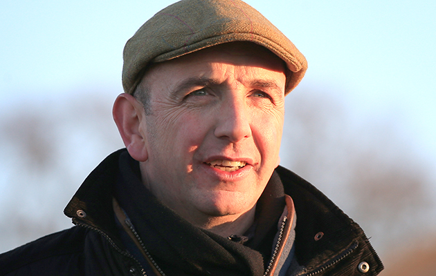 Fergal O’Brien Trainer Fergal O'Brien at Bangor-on-Dee Racecourse, Bangor-on-Dee.