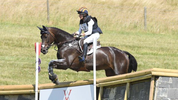 Liz Halliday-Sharp riding Fernhill By Night