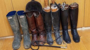 Riding boot repairs