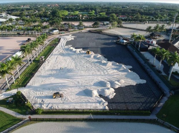 Improvements have been made at the newly-named Wellington International including new footing in Mogavero arena