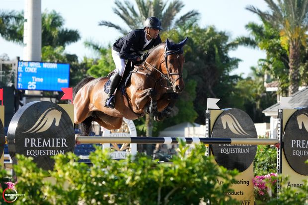 Nadel Nassar and El Conde win at the Winter Equestrian Festival