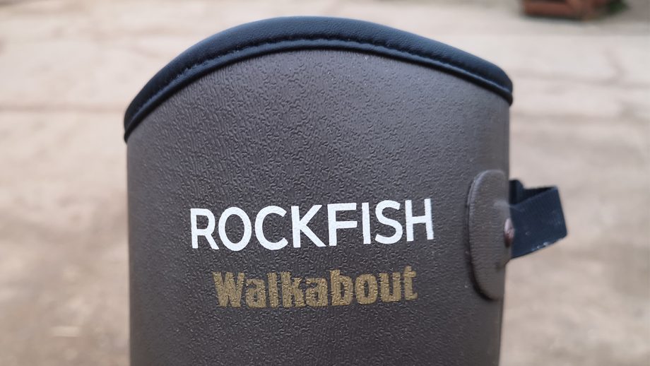 Rockfish Walkabout wellies logo