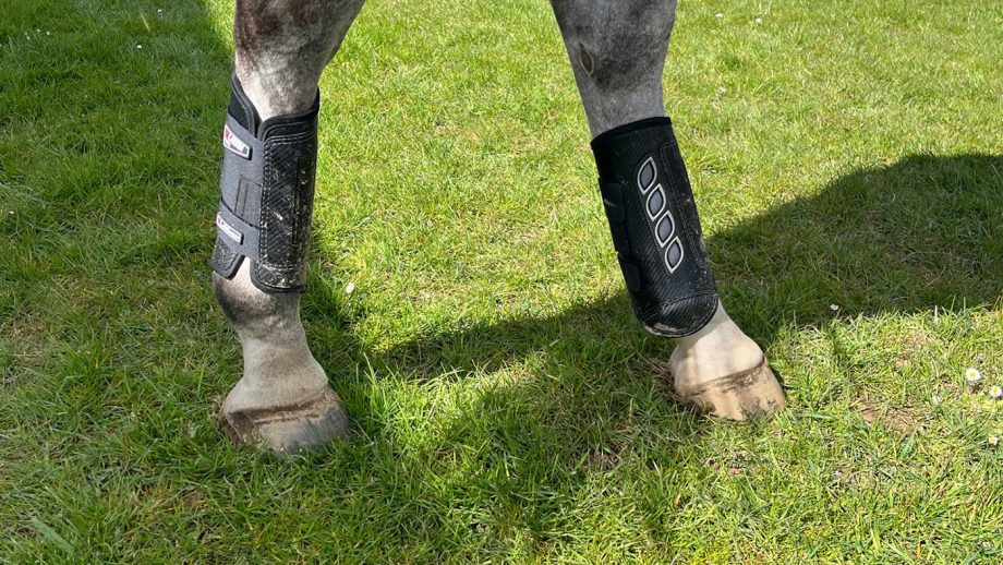 LeMieux Carbon Air XC Boots front from side