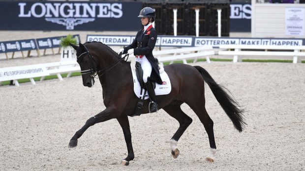 Dressage World Cup Final: Lottie Fry and Dark Legend will line up to compete