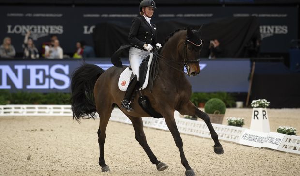 Jessica von Bredow-Werndl and TSF Dalera BB at the FEI Dressage World Cup Final 2022