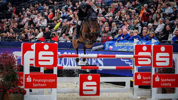 John Whitaker at the Jumping World Cup Final 2022