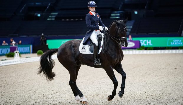 Dressage World Cup Final - Lottie Fry and Dark Legend