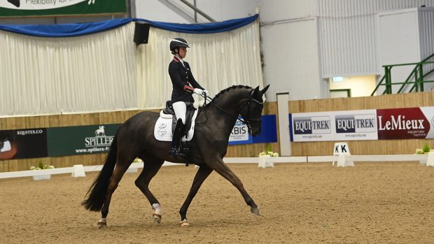 Charlotte Dujardin and Times Mon Amour at the Winter Dressage Championships