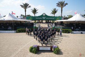 46 young riders took centre stage in the International ring at the Winter Equestrian Festival.