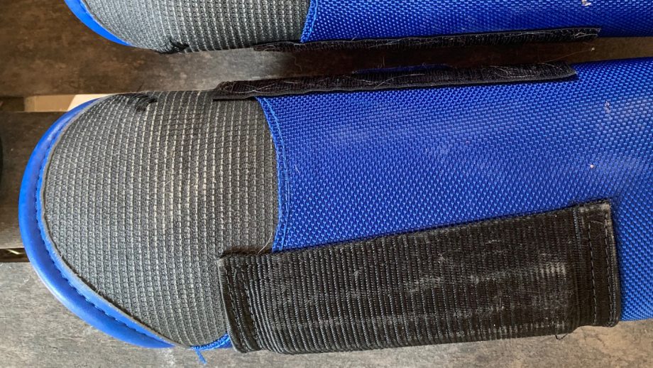 QHP Technical Eventing Boots close up