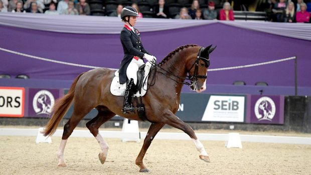 Charlotte Dujardin and Imhotep, the fifth of her Future Elite winners
