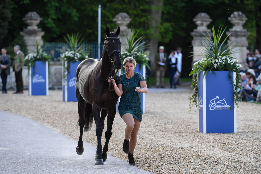 Badminton Horse Trials trot-up: title contender held at first ...