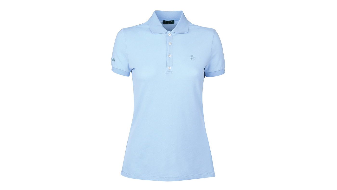 Dublin Lily Cap Sleeve Polo